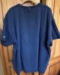Vintage Colorado Buffaloes CU Buff Logo Navy Men’s 3XL Cotton Graphic Tee