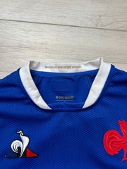 France Rugby Jersey Le Coq Sportif Altrad Shirt Blue⁠ Graphic Tee size S