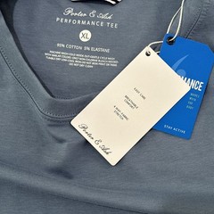 NEW Porter & Ash Men’s XL Slate Blue Crew Neck T-Shirt Comfort Fit NWT