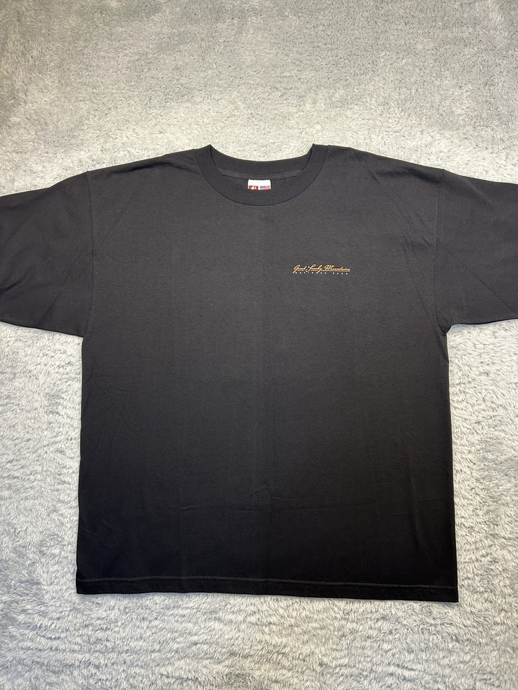 Great Smoky Mountains National Park Elk T-Shirt Bayside Black Cataloochee 2XL