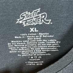 Street Fighter Shirt Mens XL Fits L Turbo Ryu Graphic Retro Video Game Fighting