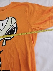 Peanuts Hybrid L Snoopy Mummy Orange cotton Blend Unisex Festive Halloween