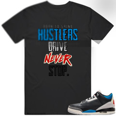 White T-Shirt Inspired by Nipsey Hussle Nike Dunk Low Triple Pink