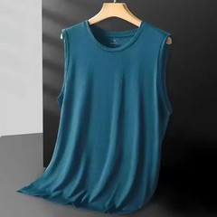 Men’s Ice Silk Mesh Vest Lightweight Sports Summer Wear Sleeveless T-shirt Tank
