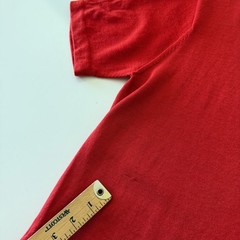 Sheep Inc Mens MEDIUM Ultra-Fine Merino Wool Knit T-Shirt Red Traceable Portugal