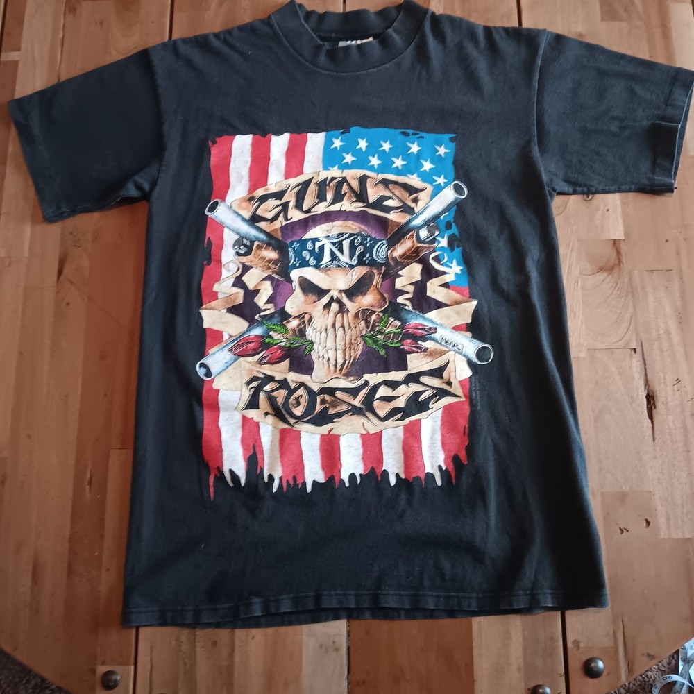 Vtg Guns N’ Roses Use Your Illusion Brockum 1991 Made In Usa Xl Single