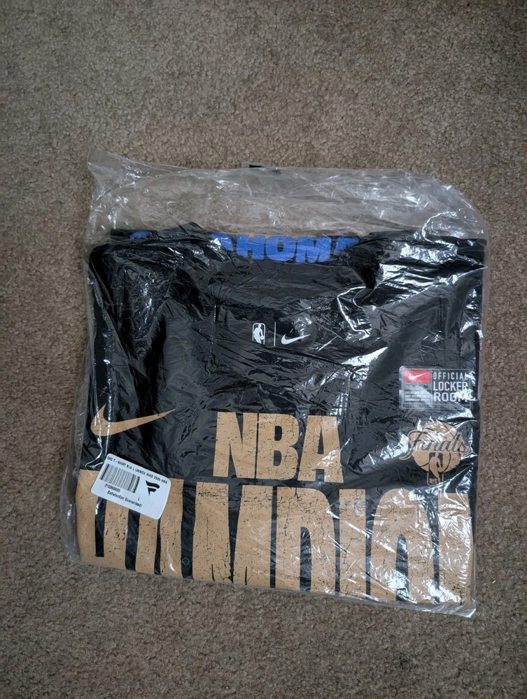 OKC Thunder – Nike 2025 NBA Champs-Adult Locker Rm-Size L WON FOR THE CITY