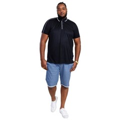 D555 Mens Sussex Big Tall Kingsize Jersey Ribbed Collar Polo Shirt – 5XL