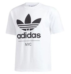 NEW MENS ADIDAS ORIGINALS NYC NEW YORK CITY TREFOIL SHIRT ~SIZE XL #GH6805