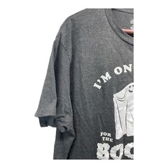 Way To Celebrate Halloween Men’s 2XL 50-52 Gray I’m Only Here For The Boos Tee
