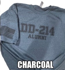 DD-214 Alumni Military T-shirt. Perfect For Marines, Army, Navy Air-force WOWF