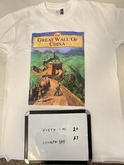 The Great Wall Of China tshirt