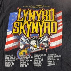 Lynyrd Skynyrd Shirt Mens XL Black Last Of The Street Survivors Tour 2018