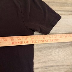 AllSaints Brace Tonic Crew T-Shirt Mens XL Brown Cotton Ramskull Logo MD131G