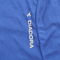 Diadora Blue Short Sleeve Soccer Style Performance T-Shirt Men’s L