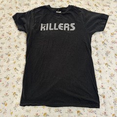 Vintage The Killers Graphic Tee Dots Logo Bay Island Sportswear 100% Cotton Band