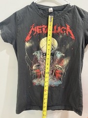 Metallica Graphic T-shirt Black 2010 Women’s Medium Fits Like A Small Skull