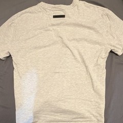 Essentials Fear of God Men’s Gray Logo Crew Neck Cotton Jersey T-Shirt Size M