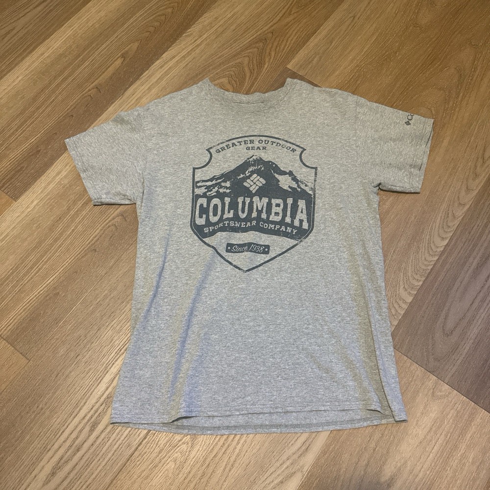 Columbia Sportswear Gray T Shirt Men’s Size Medium