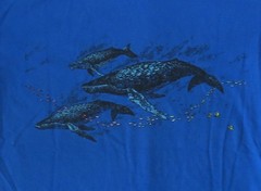 1980’s Vintage T Shirt Hawaii Nature Surf Whales Tee Jays Tag USA All Cotton