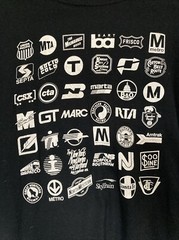 Gold toe train shirt