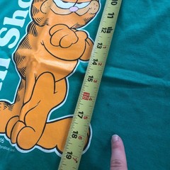 Vintage 1978 Garfield x Gulf Shore Velva Sheen X Large Vacation Souvenir
