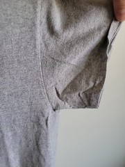 Thrasher Magazine Gray and Red Size Small Short Sleeve Skateboard Shirt