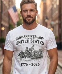 USA 250th Anniversary Shirt 1776-2026, America 250 Patriotic Tee, Revolutionary