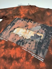 BNWT CP Company Jersey 24/1 T-Shirt in red/ black tie dye. XS. / P2P 19”