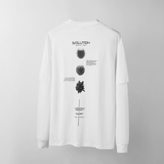 Niepce Men’s Tech Evolution Long Sleeves Tee Streetwear Techwear T-shirt