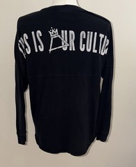 Fall Out Boy FOB This Is Ur Culture J.America Long Sleeve Black T-Shirt Size S/M