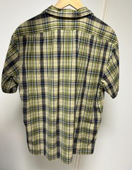 PHIGVEL 22SS Madras Check Short Sleeve Shirt Size S