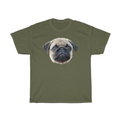 Personalized Pet Portrait Comfort Tee Custom Dog Cat Photo Shirt