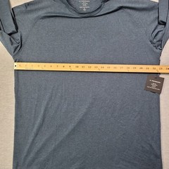 01. Algo T Shirt Mens XL Blue 01. Performance Quick Dry Stretch Anti-Odor NWT