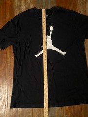Jordan AIR MJ JUMPMAN T-Shirt Sports jump logo Men’s Large
