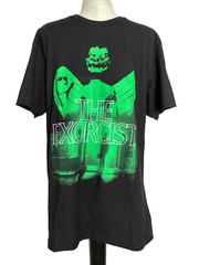 THE EXORCIST BLACK SCREEN PRINT SHORT SLEEVE CREWNECK T-Shirt Sz M*