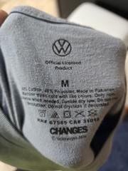 VW Volkswagen Bus Vehicle Beach T-Shirt Mens Sz M Blue Van Tee Official