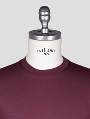 NEW KIRED BURGUNDY COTTON T-SHIRT KRMZ1 US 36 – EU 46 KRMZ1