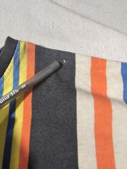 Y2K Mecca Mens XL Legend Stripped Multicolor Tshirt