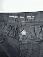 NWT Old Navy Men’s 32 x 30 Black Boot Cut Built in Flex Jeans