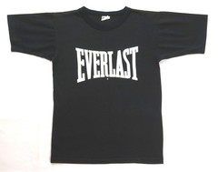 Everlast Vintage T Shirt 1980’s Boxing Clothing Sports Athletics Logo USA