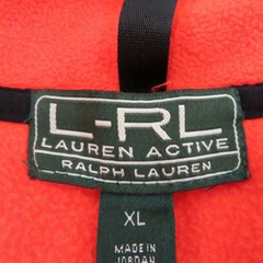 Ralph Lauren Fleece Orange XL Men’s Used Seto Ohashi Japan