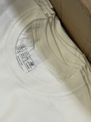Men’s New Balance White T-Shirt Heavy Cotton Size: XL Blank White New Balance