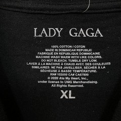 Lady Gaga Mayhem Album Portrait Graphic T-Shirt XL