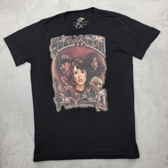Hollywood Psycho Shirt Men Medium Scary Movie Horror Flick Scream TriBlend Adult