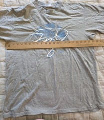 Vintage Y2K Jumpman Air Jordan T-Shirt Men’s Double Sided 2000s Nike Large Gray