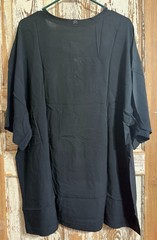 Men’s RAWGEAR Raw Henley Rayon Shirt – Black – 2XL