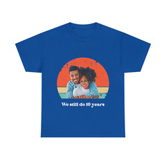 Customise Your Own Photo Unisex T-shirt – Retro Vintage Style