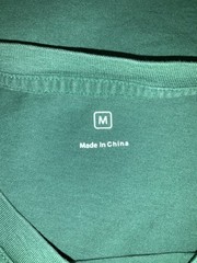 Apple Long Sleeve T-Shirt Men’s Medium Green