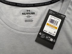 Under Armour Project Rock Long Sleeve T-shirt Brahma Bull Men’s Sz 4XL New
